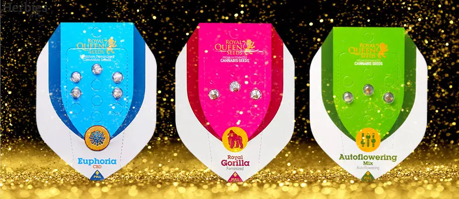 Cannabis seeds from Royal Queen Seeds Royal Queen Seeds feminized seeds